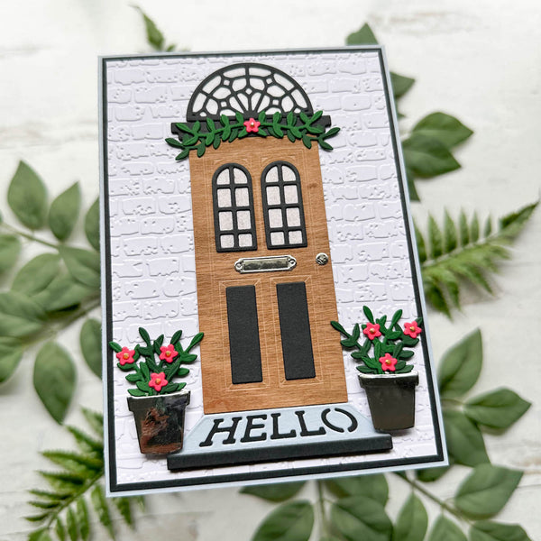 Hello Door Housewarming Card